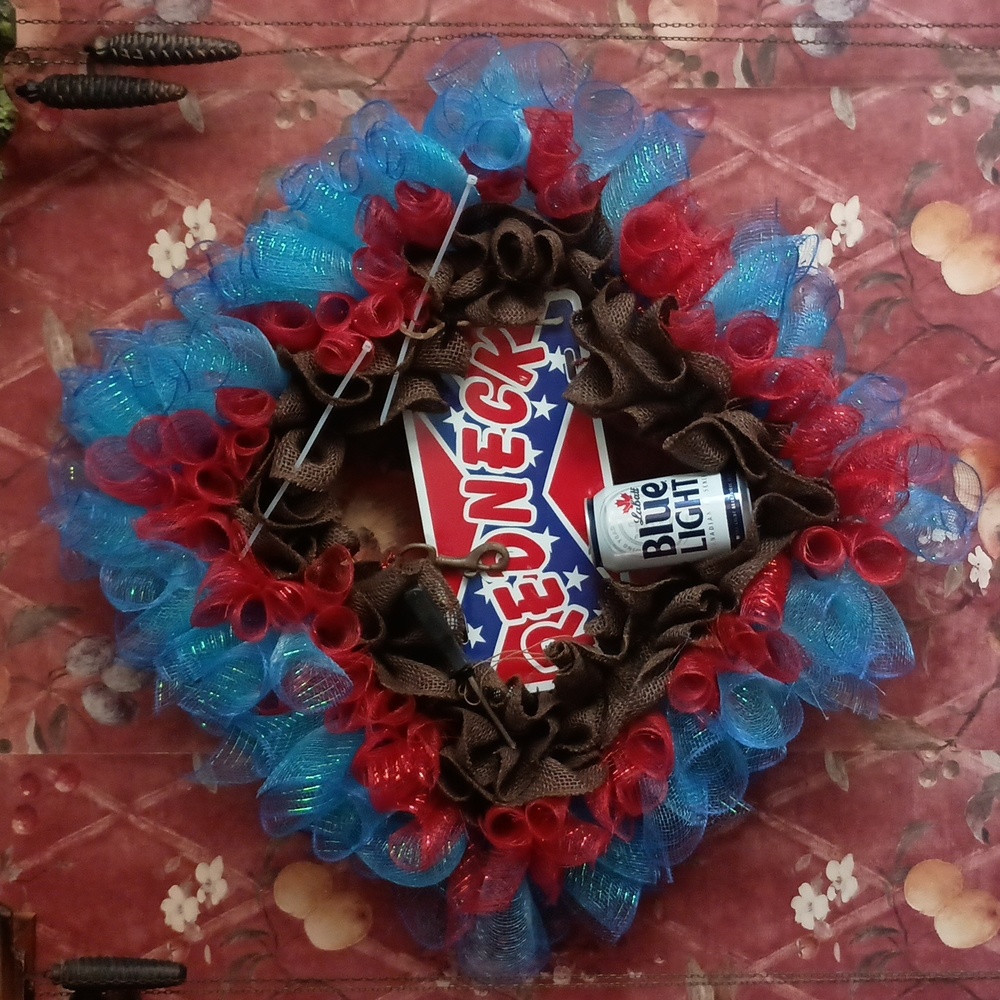 Redneck wreath